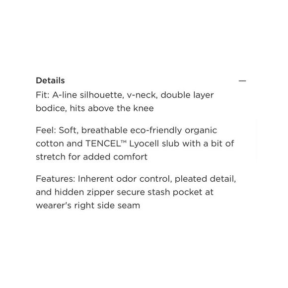 Toad & Co. Rosalinda Dress Port V Pattern 3/4 Sleeves Womens M - Picture 12 of 13